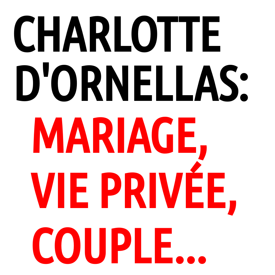 Charlotte d'Ornellas Mariage