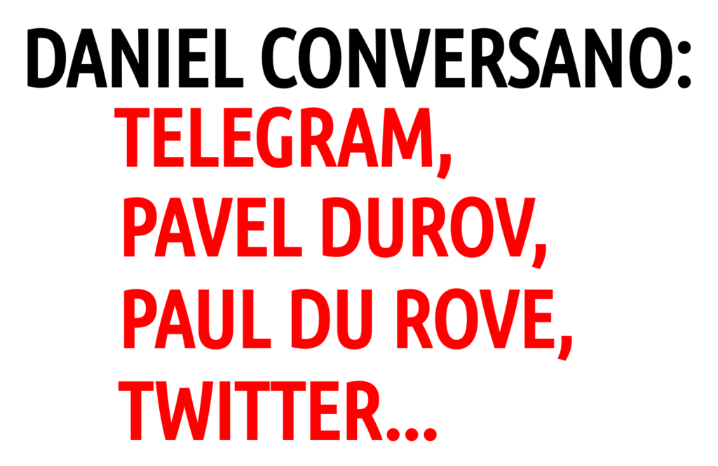 Daniel Conversano Telegram